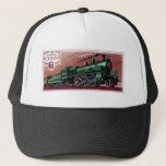 Vintage Steam Locomotive Trains Trucker Hat at Zazzle