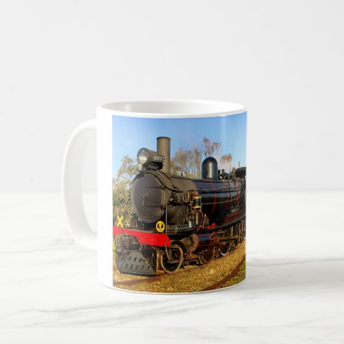 Vintage Steam Train Coffee Mug