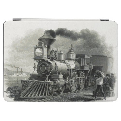 Vintage Steam Train iPad Air Cover