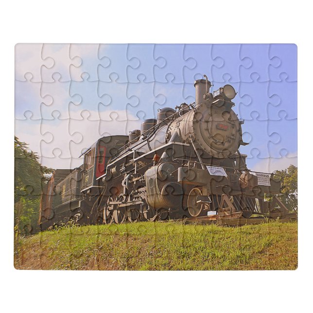Vintage Steam Train Jigsaw Puzzle (Puzzle Horizontal)