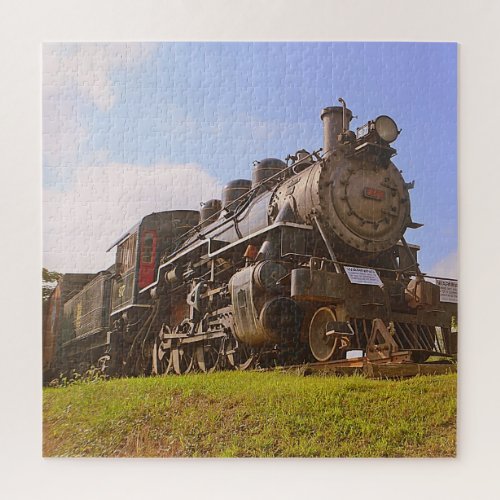 Vintage Steam Train Jigsaw Puzzle