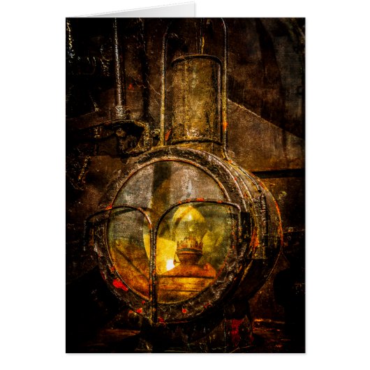 Vintage Steam Train - The Headlight Cards (Front)