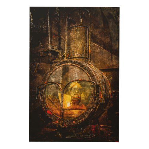 Vintage Steam Train _ The Headlight Wood Wall Decor