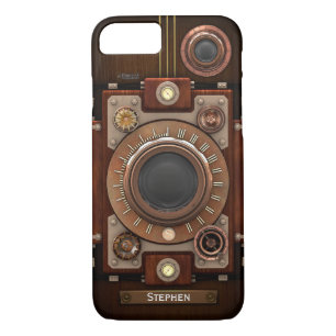 Vintage Steampunk Camera #1C iPhone 8/7 Case