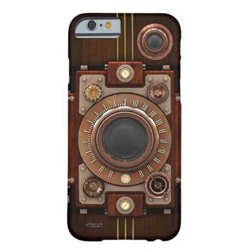 Vintage Steampunk Camera Barely There iPhone 6 Case