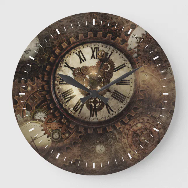 Vintage Steampunk Clocks | Zazzle