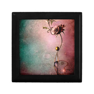 Vintage Steampunk Decorative Rose Gift Box
