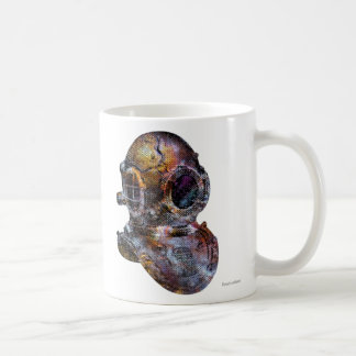 Vintage Steampunk Diver's Helmet Coffee Mug