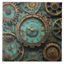 Vintage Steampunk Gears & Clockwork