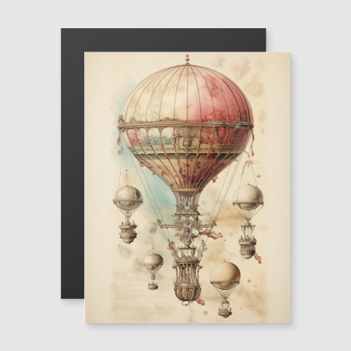 Vintage Steampunk Hot Air Balloon 4