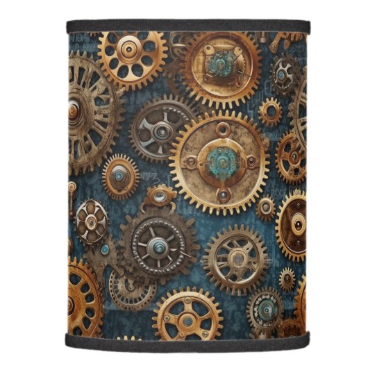 Vintage steampunk  lamp shade (Right)