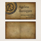 Vintage Steampunk Monogram A (Front & Back)