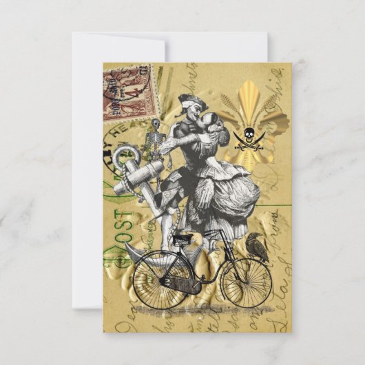 Vintage steampunk pirate (Front)