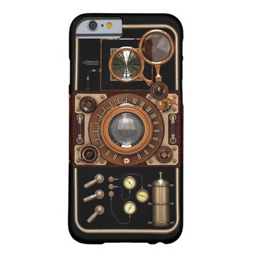 Vintage Steampunk TLR Camera 2B iPhone 66S Case