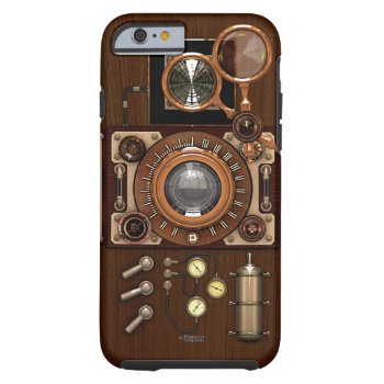 Vintage Steampunk Tlr Camera Tough Iphone 6 Case by poppycock_cheapskate at Zazzle