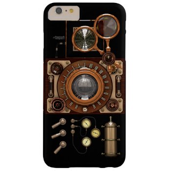 Vintage Steampunk Tlr Camera (dark) Barely There Iphone 6 Plus Case by poppycock_cheapskate at Zazzle