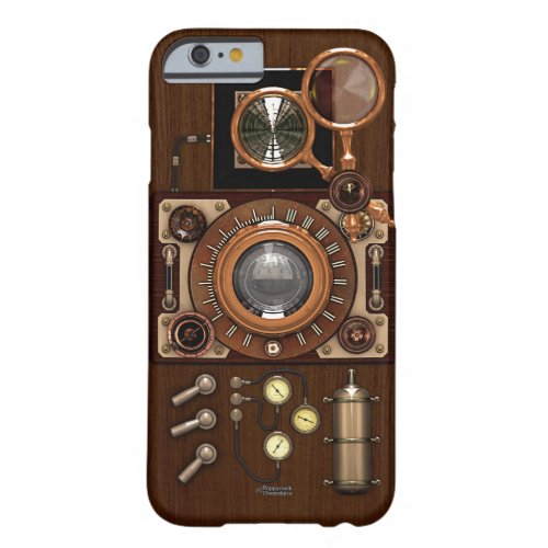 Vintage Steampunk TLR Camera iPhone 66S Case
