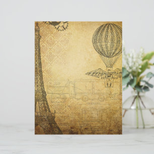 Vintage steampunk travel