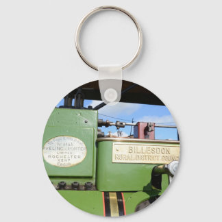 Vintage Steamroller Keychain