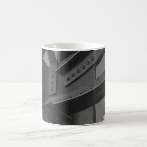 Vintage Steel Construction Skyscraper Architecture Coffee Mug