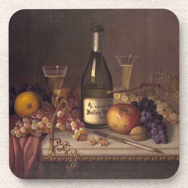 Vintage Still Life Painting Coasters (Front)