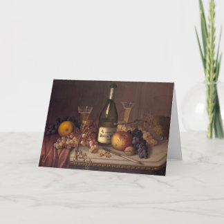 Vintage Still Life Thanksgiving Card