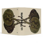 Vintage Sting Rays Stingrays, Marine Life Animals 3 Ring Binder