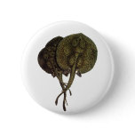 Vintage Sting Rays Stingrays, Marine Life Animals Button