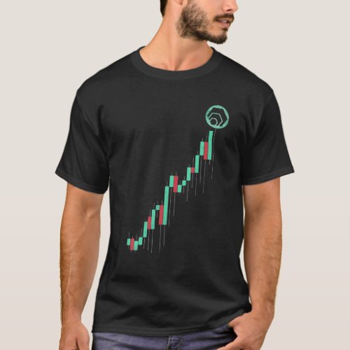 Vintage Stock Chart HEX Coin To The Moon Crypto To T_Shirt