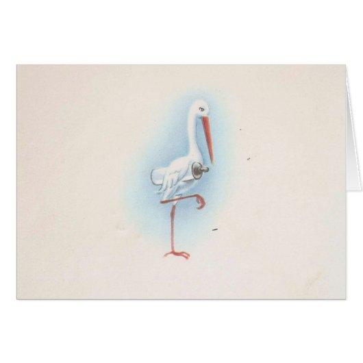 Vintage Stork Cards (Front Horizontal)