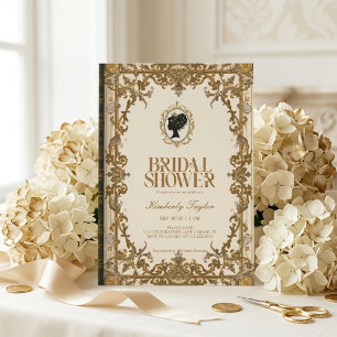 Vintage Story Book New Chapter Bridal Shower Invitation