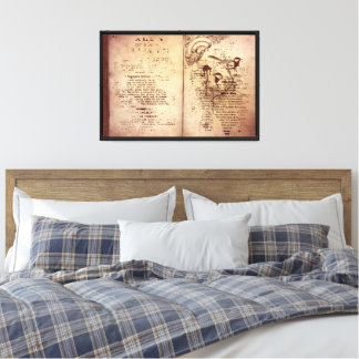 Vintage Story Canvas Print