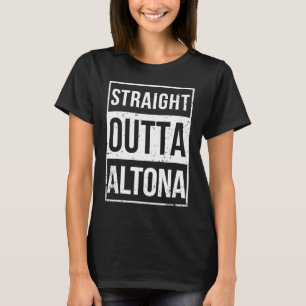 Vintage Straight Outta Altona Hamburg Germany T-Shirt