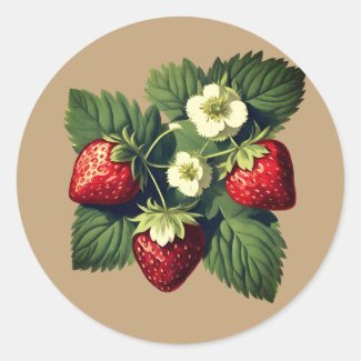 Vintage strawberries no2
