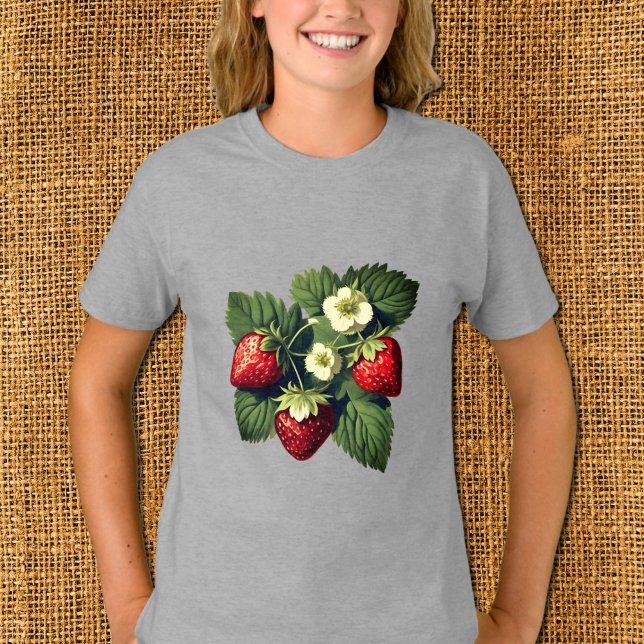 Vintage strawberries T-Shirt (Creator Uploaded)