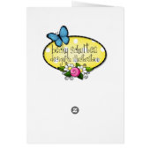 Vintage Strawberry Blessings-"My Cup Runneth Over" Cards (Back)