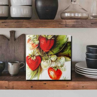 Vintage strawberry