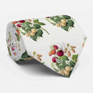Vintage strawberry neck tie