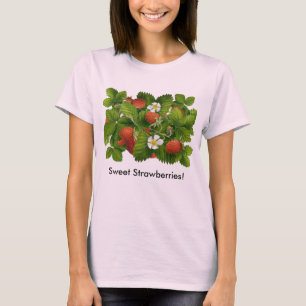 Vintage Strawberry Plant T-Shirt