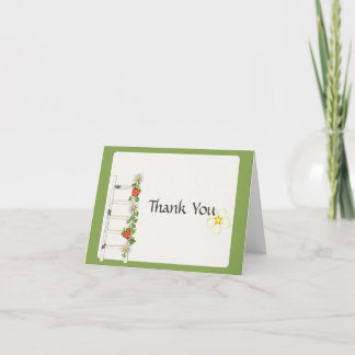 Vintage Strawberry Thank You Card
