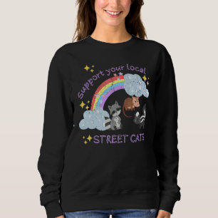 Vintage Street Cats Sweatshirt