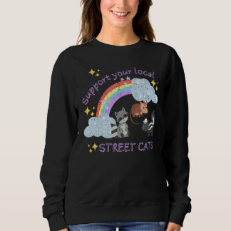 Vintage Street Cats Sweatshirt