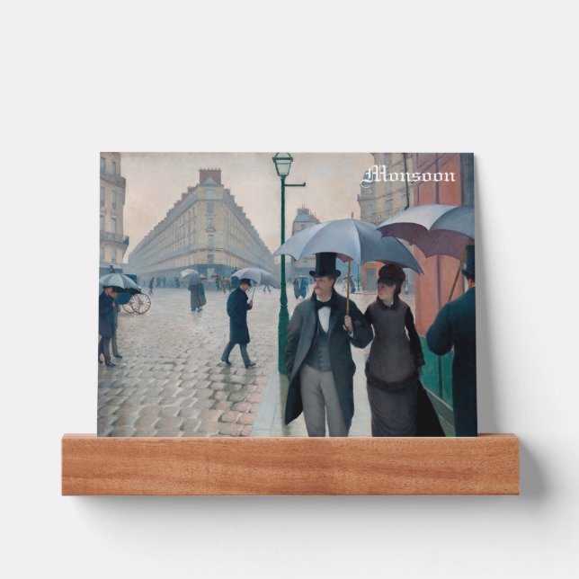 Vintage street monsoon time picture ledge (Front)