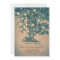 Vintage String Lights Tree Rustic Wedding Invites