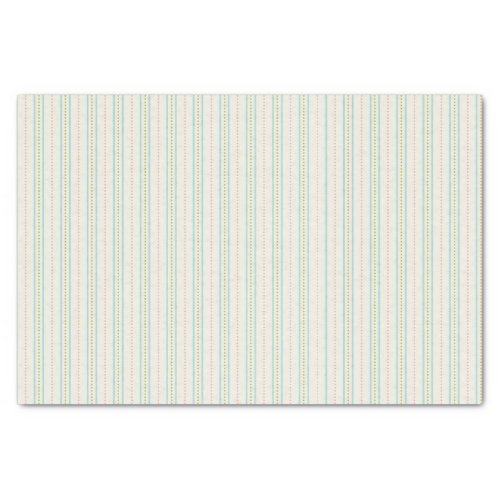 Vintage Stripe Shabby Chic Decoupage Tissue Paper