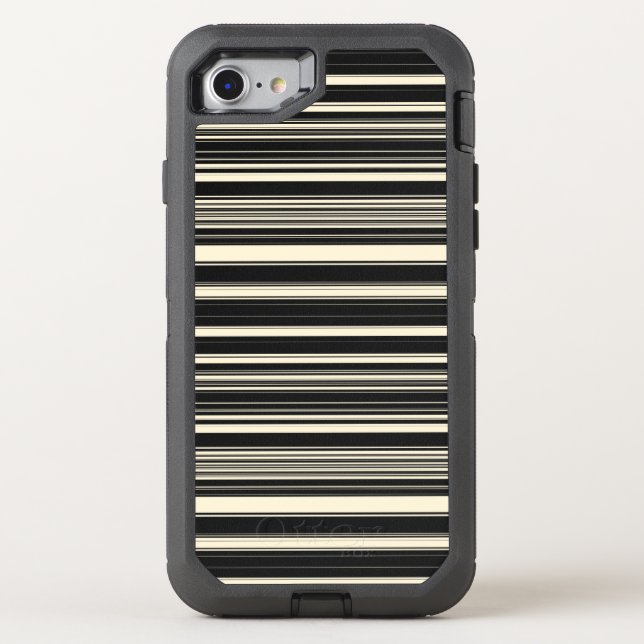 Vintage Stripes 2 Otterbox iPhone Case (Back)