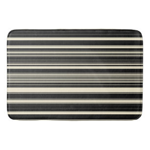 Vintage Stripes Bath Mat