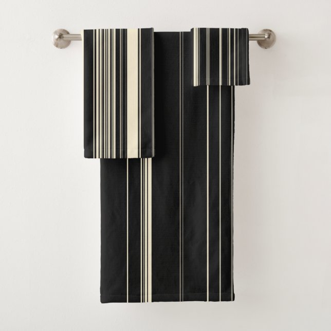 Vintage Stripes  Bath Towel Set (Insitu)