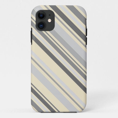 Vintage Stripes Pattern Seamless iPhone 11 Case
