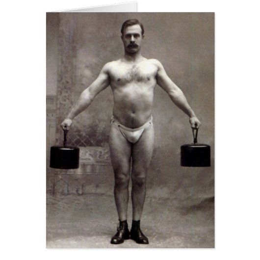 Vintage Strongman Cards (Front)